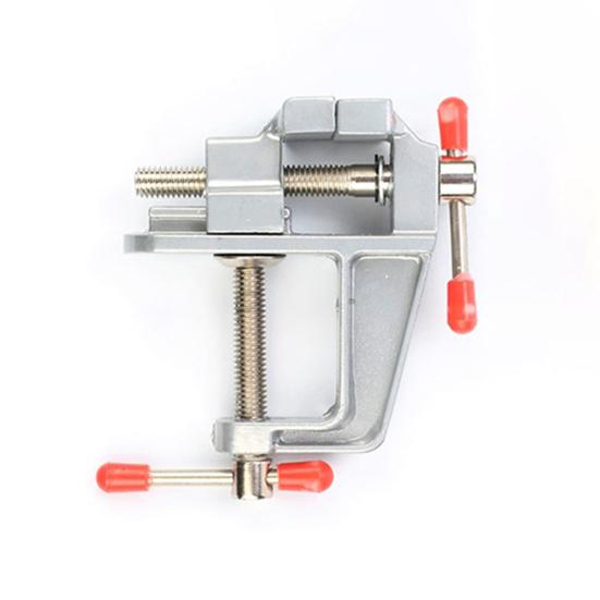 Bench Clamp Adjustable High Hardness Stable Clamp-on Mini Jaw Bench Vise Carpentry Supply