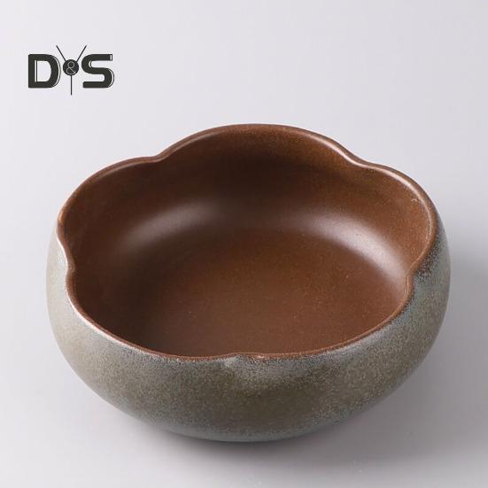 Кашпо для лотоса с большим отверстием, керамический цветочный горшок для лотоса, глазурованная чаша для золотых рыбок, чаша для бонсай, горшок для лотоса для гидропонных растений, нарцисс