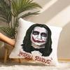 Наволочка для подушки Room T-Tommy Wiseau, короткий плюш, с принтом, квадратные чехлы для декора подушек на диван, домашний декор