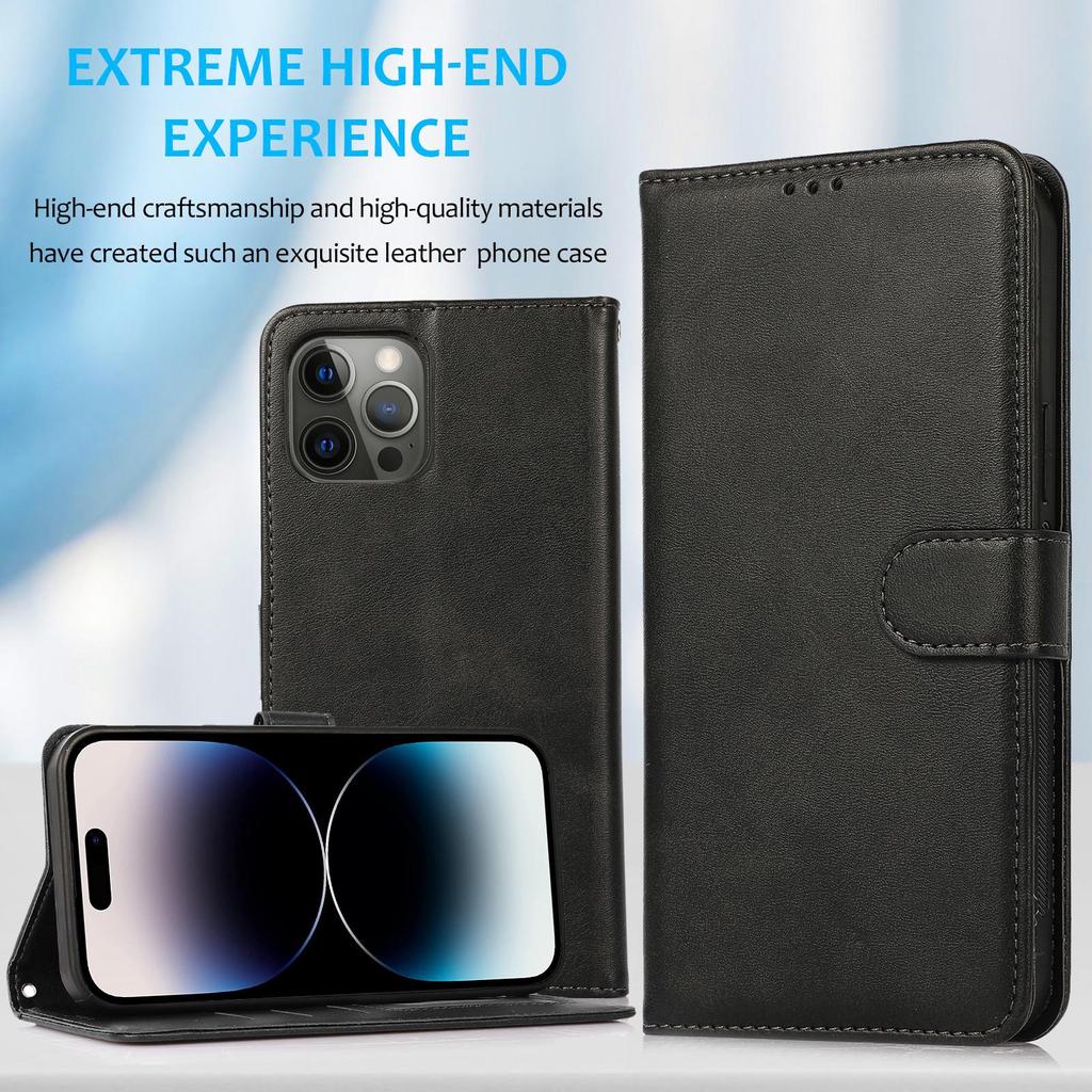 Съемный кожаный чехол-бумажник 2 в 1 с магнитной застежкой для iPhone 15 14 13 12 11 Pro Max для Samsung S23 S22 S21 S20 Ultra Plus A14 A13 A52 A53 A54 Redmi