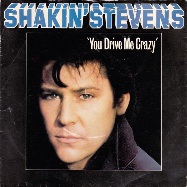 7-дюймовая пластинка SHAKIN' STEVENS - You Drive Me Crazy EPCA1165 Epic 1981 UK Rock б/у