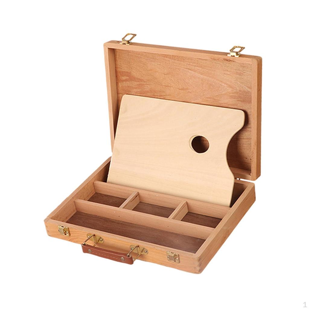 Art Supplies Storage Box for Markers And Brushes