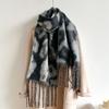 NEW Luxury Brand Women Simple Solid Cashmere Scarf Fashion Universal Winter Warm Shawl Pashmina Tassel Blanket Scarves