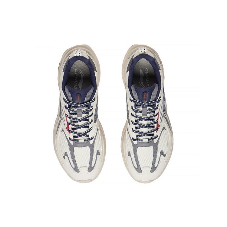 Li Ning Qixing Модный текстиль, синтетическая кожа Амортизация Нескользящая Износостойкая Упругость Низкие ARLS023-1