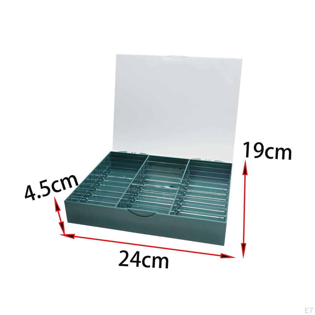 Decoration Box Artificial Nail Storage 30 Compartments Display Box