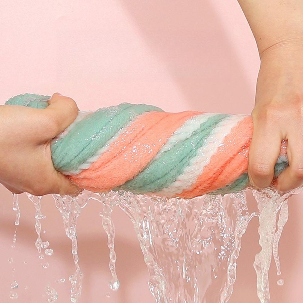 Women Super Absorbent Hair Drying Cap Quick Dry No Blow Washing Head Wrap Towel Bath Cap