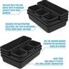 8Pcs Multifunctional Desk Drawer Bins Storage Organizer Trays Cosmetic Dividers