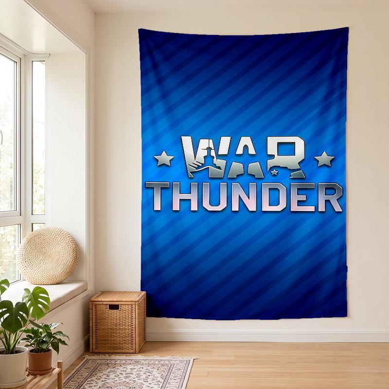 War Thunder (5) Настенный гобелен Стильное настенное украшение для спальни, гостиной, общежития. Отличный подарок для семьи и друзей