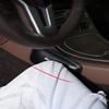 Подушка-накладка на колено из ПУ кожи для автомобиля, Автомобильная внутренняя накладка, Эластичная подушка для Mercedes-Benz AMG C500 C200 C300 A B C E GLA CLA GLK GL ML GLE