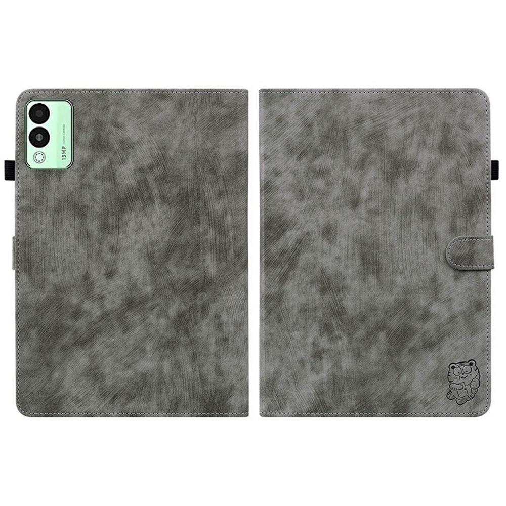 Чехол для планшета TECNO Megapad 11 из искусственной кожи с тигровым принтом и защитой от царапин