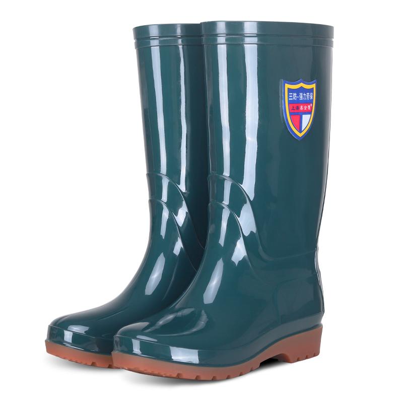 Оптовая продажа женских водонепроницаемых уличных садовых резиновых сапог от дождя с ярким лицом для женщин с цветными резиновыми сапогами Оптовая продажа сапог от дождя