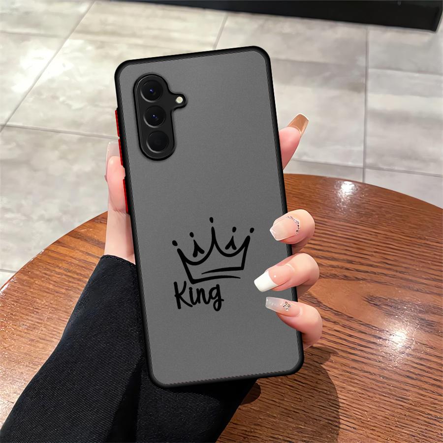 Чехол для Samsung Galaxy A52S A72 A54 A73 A33 A53 A35 A16 A15 A14 A23 A34 A36 A56 A55 A17 A52 Чехол для телефона Королевская Корона