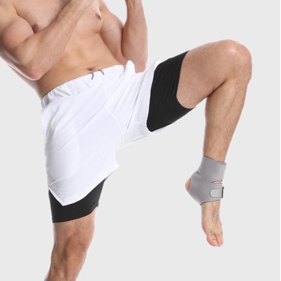 Регулируемый бандаж на лодыжку для снятия боли, стабилизатор, спортивная компрессионная поддержка голеностопа, защитная накладка