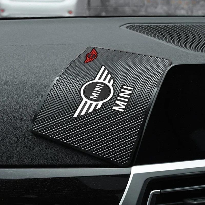 CCH1 For BMW Car Dashboard Sticky Anti-Slip PVC Mat Non-Slip Storage Holder Pad For MINI Cooper One S JCW R53 R56 R50 R58 F56 R55 Car