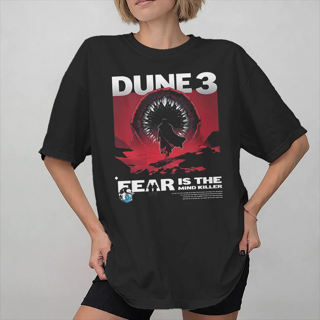 Visit Arrakis dunes part 3 Merch Unisex Women T Shirt Pure Cotton Tee New Arrival Tshirt Clothing