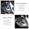 1 компл. 3D глянцевых наклеек из углеродного волокна для BMW F30 F35 3Series GT 320i