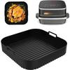 Силиконовая форма для аэрофритюрницы 26 см для Moulinex Easy Fry XL, многоразовый поддон-контейнер для аэрофритюрницы, аксессуар, легко моется
