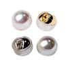 10pcs Pearl Luster Beautiful Buttons 10mm Small Decorative Shank Buttons Woman's Blouse Skirt Sewing Accessories