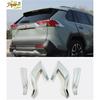 Хромированные Аксессуары Задний Фонарь Задний Фонарь Крышка Отделка Для Toyota RAV4 -