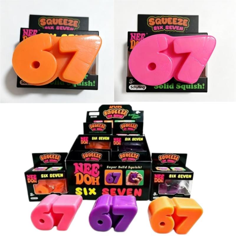 New popular Needoh67 set with slow rebound gift, stress relieving toy, creative stress relieving and pinching