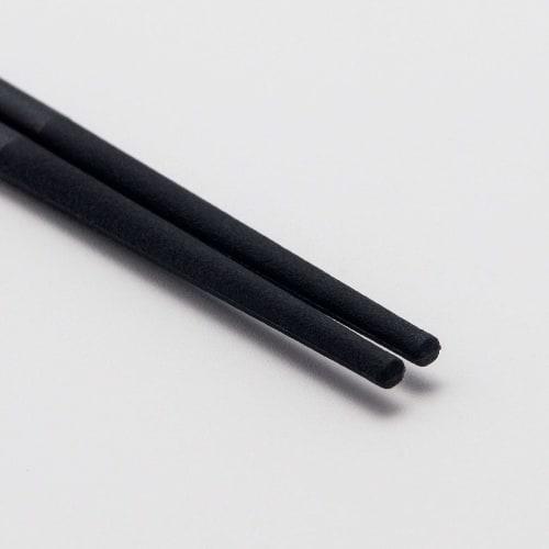 CASUAL PRODUCT Silicone Chopsticks, Black, Octagonal, Easy To Hold, Non-Slip, Dishwasher Safe, 30cm