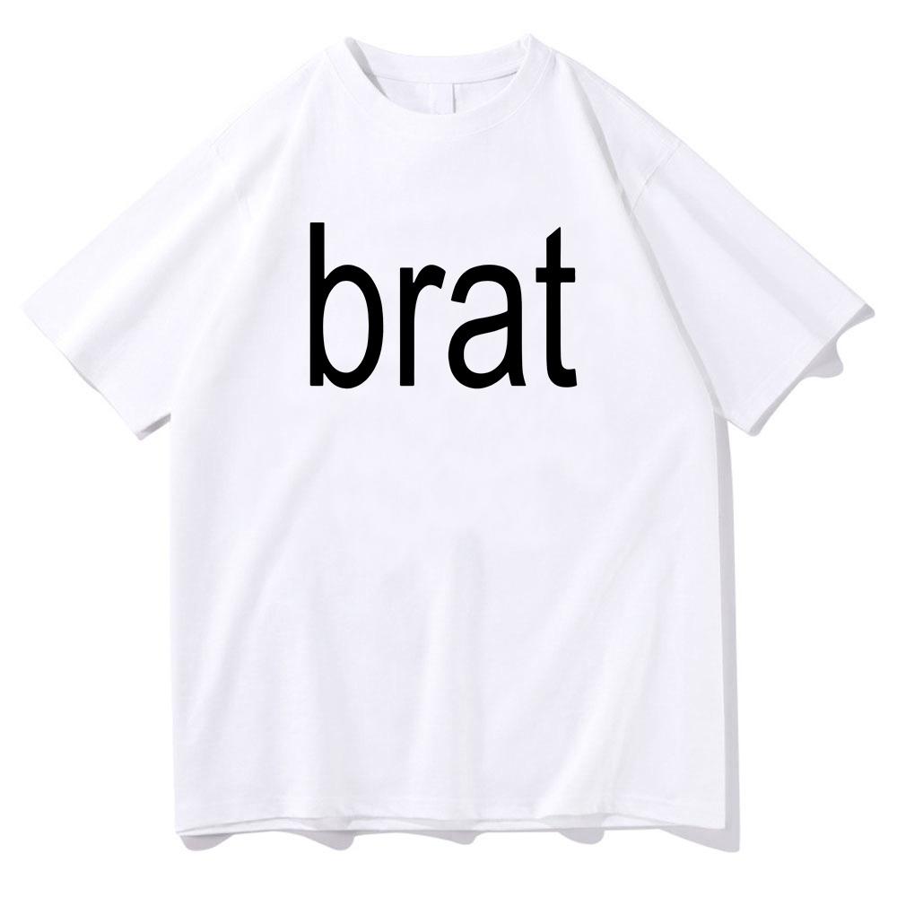 Brat Album 2024 Tour T-shirt Charli XCX with Special Guest Shygirl Tee-shirt Casual Cotton High Quality Women Tshirt Unisex Tees