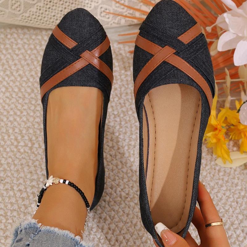 Spring Summer Breathable Comfortable Flat Shoes Anti Slip Soft Soled Women's Shoes Casual Shoes