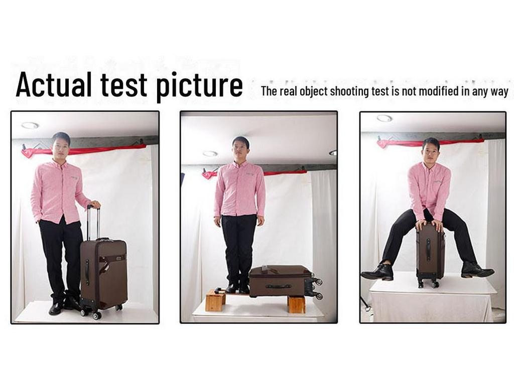 Универсальный деловой чемодан на колесах с замком — мужской и женский, 20", 24", 28" чемодан на колесиках для посадки