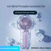 Мини-ручной вентилятор с зарядкой через USB, электрический вентилятор со скоростью 100 оборотов, портативный ручной вентилятор для летнего охлаждения, кондиционер
