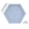 Path Makers Molds DIY Decor Concrete Molds Hexagon Paving Mould for Pavement Garden Sidewalks Patio Stepping Stones Floor Tile