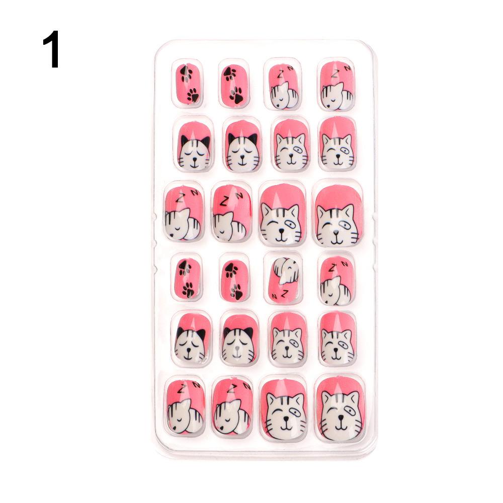 Press On Nail Full Cover Manicure Tool Wearable Child False Nails Fake Nails Nail Tips