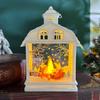 Yousheng Christmas House Wind Light Нежный светодиодный ночник Снеговик Санта-Клаус Лось Элемент Создает атмосферу Окружающее освещение Подвесные украшения на окна