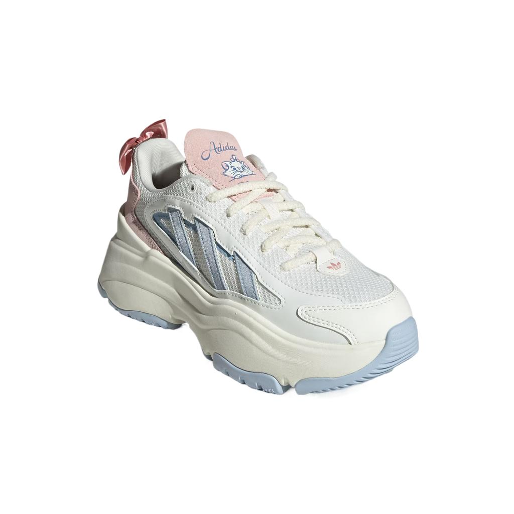 Adidas Disney X  Originals Ozgaia Comfortable Versatile Fashion Trendy Mid-Top Dad Shoes Women Sneakers Off-White JR4240