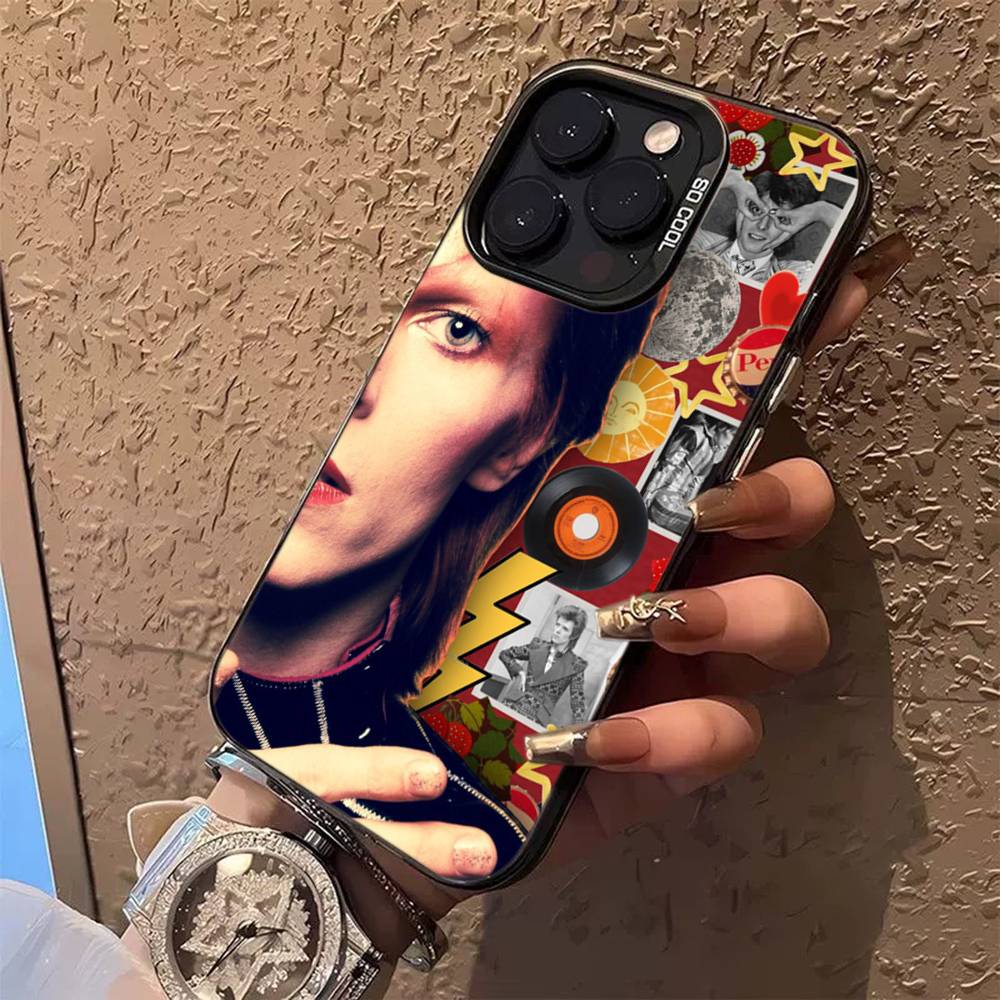 D-Дэвид Сингер B-Боуи Цветной Чехол для Телефона Для iPhone 17 16 15 14 13 12 11 Pro Max Plus Pro Оболочка