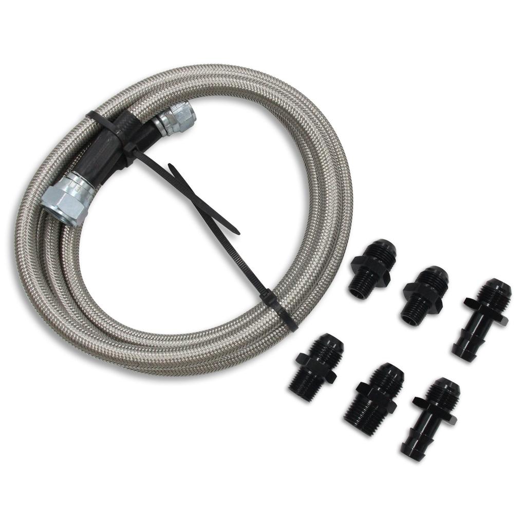 47RE Transmission Cooler Lines Kit Heavy Duty Fits for Dodge Ram Cummins 5.9L 1996-2002