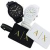 Armani Exchange Pair Watch Storage Box for Men and Special Box with Travel AX7105AX7126 Watches AX Women, Tag, Silicone, [Used]