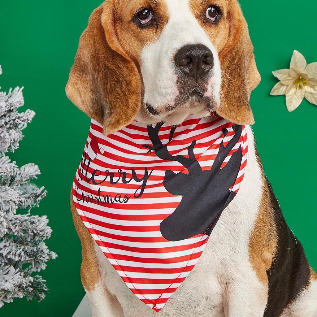 The Hot-Selling Christmas Dog Bandana: Festive Pet Scarf & Bib