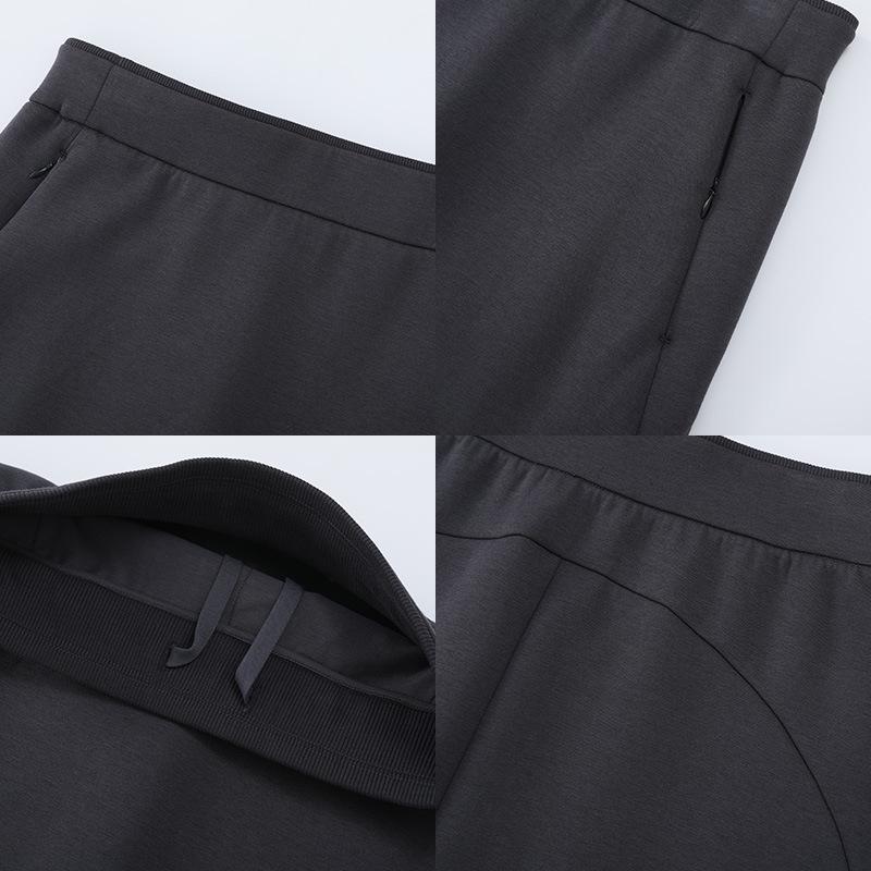 Zurich Women's Autumn/Winter Cotton Air Layer High Waist Classic Skirt - Versatile Mid-Length Hip Wrap.