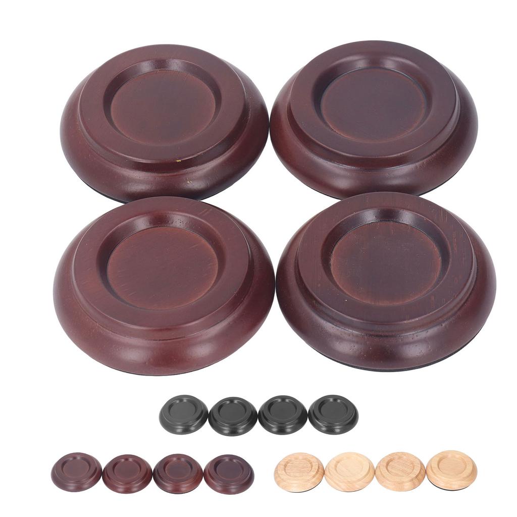 4 шт., защита для пола для фортепиано, антивибрационная защита небольшого размера, нескользящая чашка для фортепиано, защита для пола