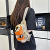Унисекс Сумка через плечо – Корейский Минималистичный Дизайн Отделение с Держателем для Бутылки Воды для Туризма Скалолазания