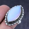 Milky Opal Gemstone 925 Steling Silver Jewelry Ring Size 8