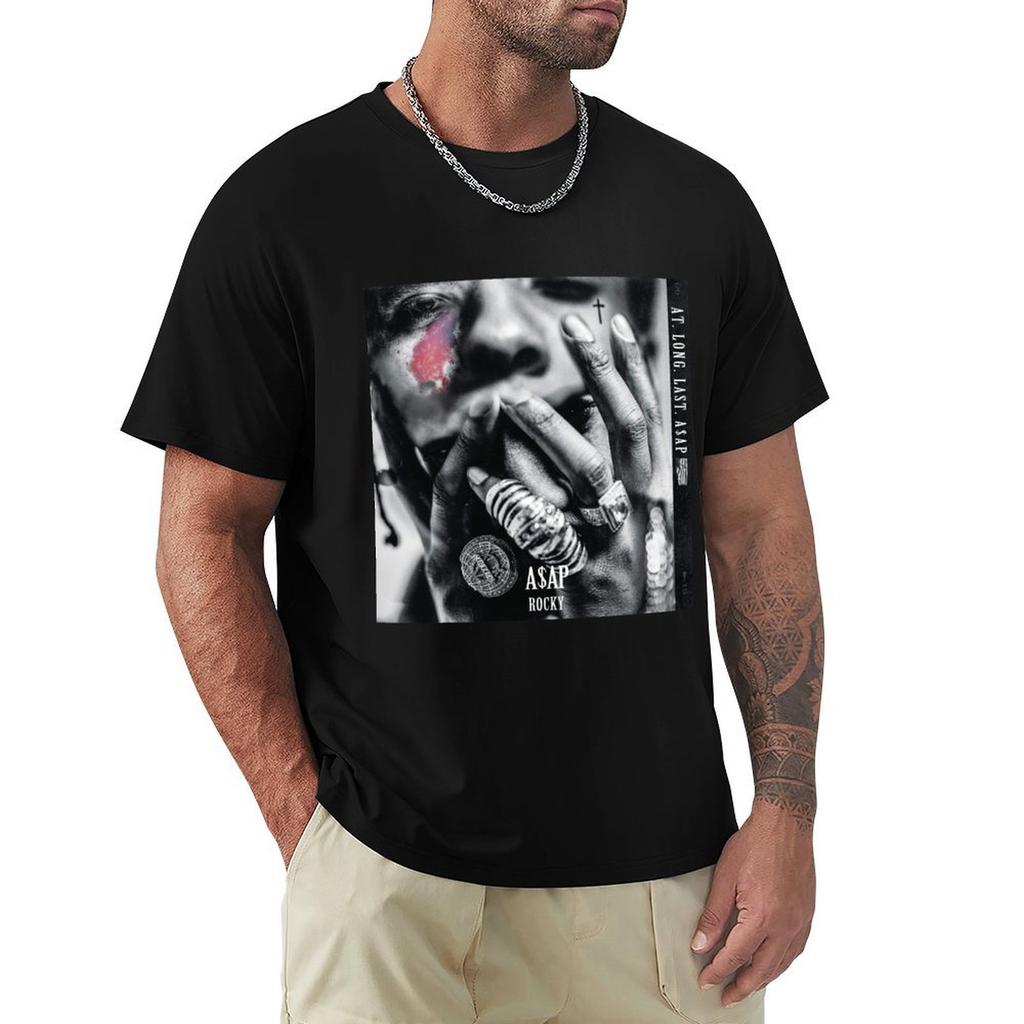 AT LONG LAST cover TShirt vintage clothes summer tops custom tshirts mens graphic tshirts hip hop