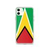 Coque - PIXELFORMA - iPhone 11 - Drapeau Du Guyana - Protection Complète - Souple