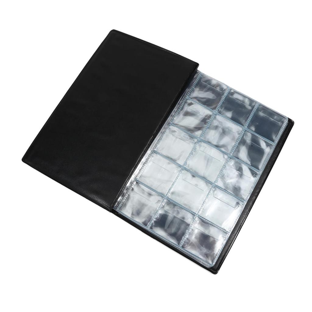 150 Grids Four Cornered Pattern Cover Vertical Ring Accessories Album Collection Ring Accessories Album