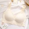 Sexy Lace Bra Seamless Plus Size Bra for Women No Steel Ring Breathable Adjustable Push Up Bra