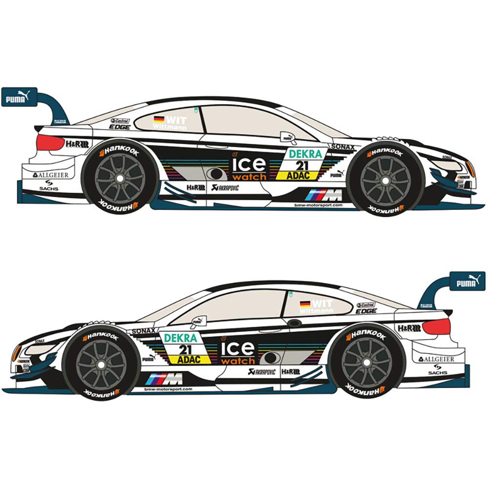 Наклейка BMW M3 DTM Car 2013 RDT24/002 1/24 №21 "ICE WATCH"