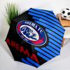 Arema Football club Printed Automatic Umbrella, 8-Frame for Travel, camping, Casual Umbrella, Essential Gift for  for family and friends