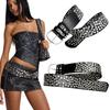 Heavy-Duty Design Punk Studded Belt Personalized Retro-style Decorative Belt  Concert