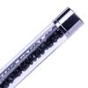 Art Pro Brush for decorating natural bristles, black with zircons, bristle length 10mm, MollyLac