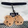 Cartoon Capybara Plush Keychain With Squeaky Sound Bag Pendant Soft Practical Decoration Accesories For Bags And Keys